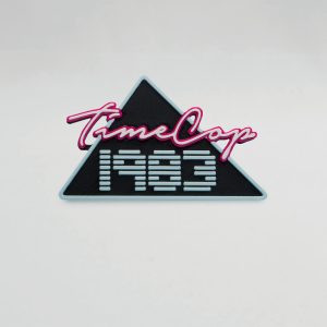 Fridge magnet triangle black 3D