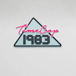 Fridge magnet triangle blue 3D