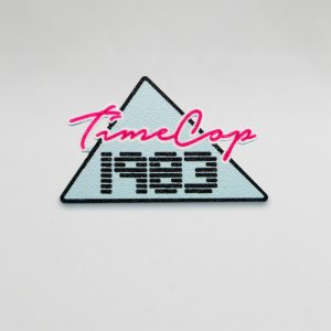 Fridge magnet triangle blue flat