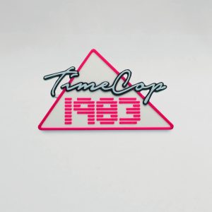 Fridge magnet triangle white 3D