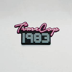 Fridge magnet rectangle black 3D