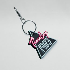 Keychain triangle black 3D