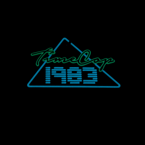 Keychain triangle blue galaxy glow 3D