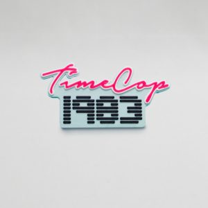 Fridge magnet rectangle blue 3D