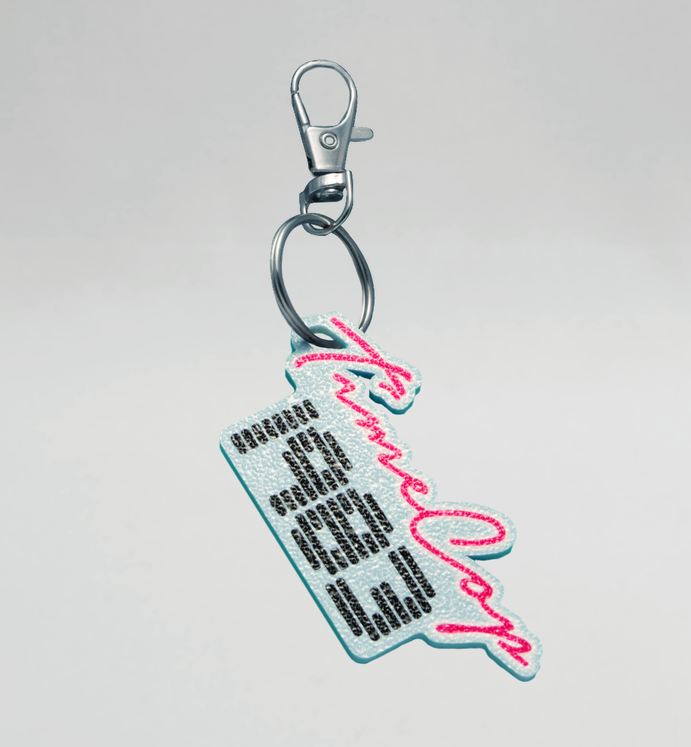 Blue_KeyChain_Rectangle_Flat_Front