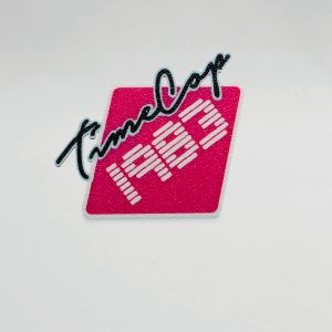 Fridge magnet diamond pink flat