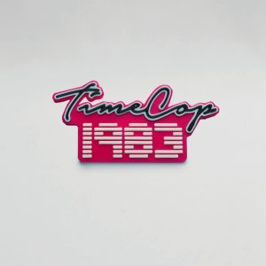 Fridge magnet rectangle pink 3D