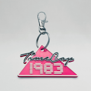 Keychain triangle pink 3D