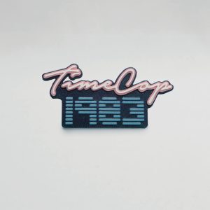 Fridge magnet rectangle purple galaxy glow 3D