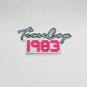 Fridge magnet rectangle white flat