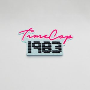 Fridge magnet rectangle blue flat