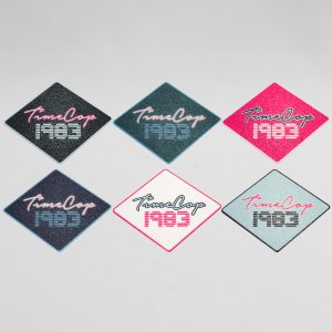 Coaster set 6 diamond mixed colors